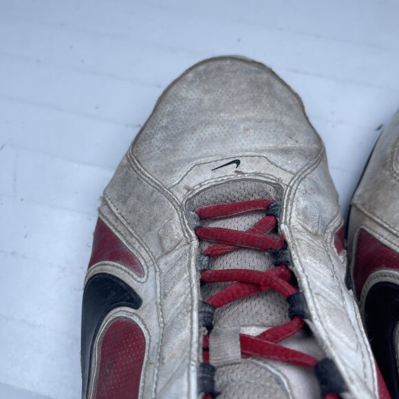 Y2K Nike Impax Atlas 3 Men's Shoes Red/Gray/White Running Size 11 Read* - Picture 12 of 16